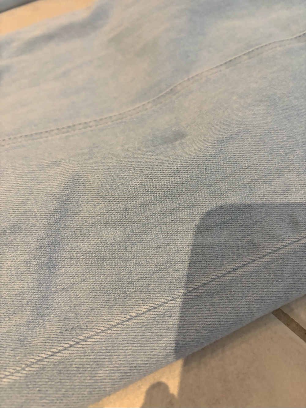 PAIGE Light Blue Wide-Leg Jeans - Picture 10 of 13